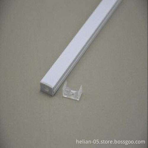 Small dimensions aluminum profile, can fit slim design and thin furniture pieces
